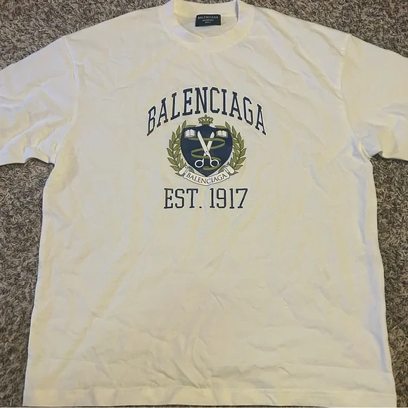 BALENCIAGA::Tシャツ:1[RESALE] Balenciaga Archive Series Connected Oversized T-Shirt | Saks
